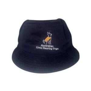 Australian Lions Hearing Dogs navy bucket hat