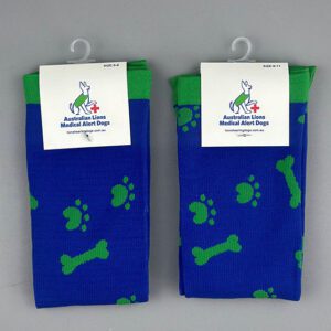 Australian Lions Medical Alert Dogs compression socks