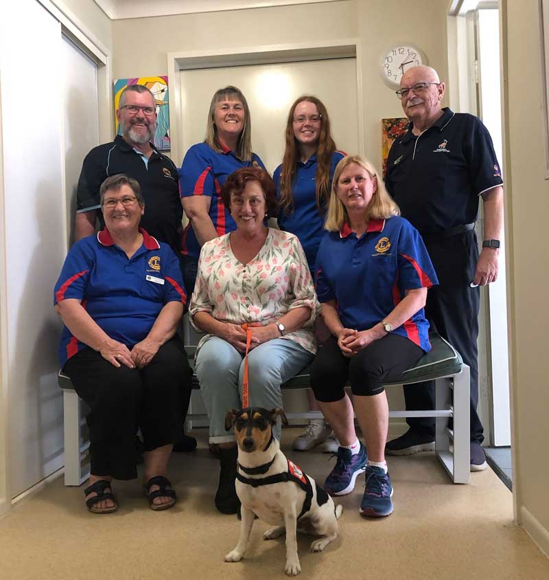 Lions Assistance Dog, Fitzy, dog accreditation