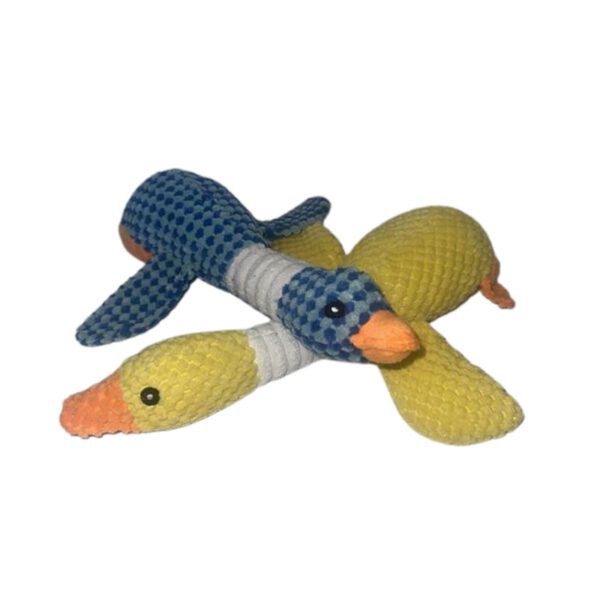 Lions Assistance Dogs blue and yellow duck dog toys