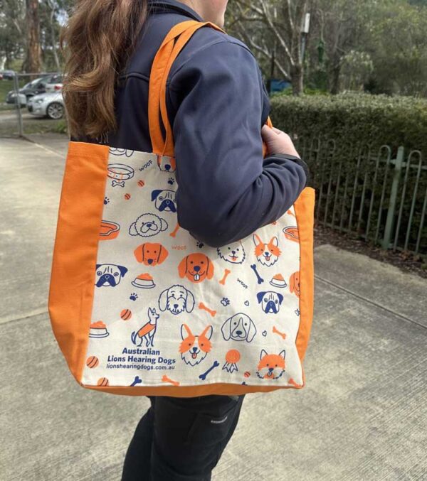 Lions Assistance Dogs calico bag