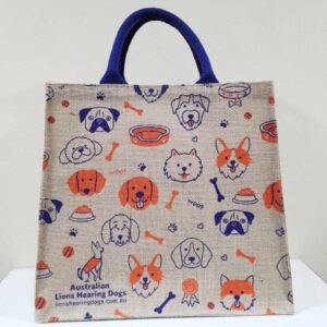 Lions Assistance Dogs jute bag