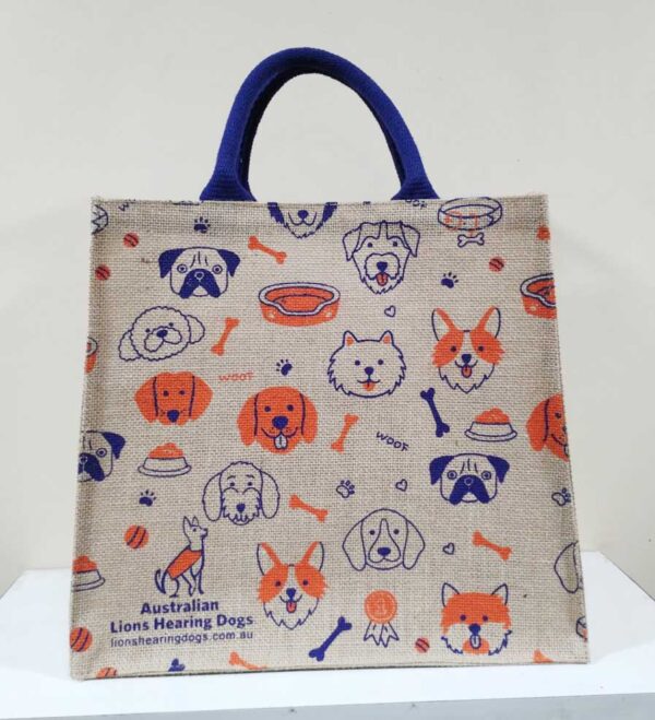 Lions Assistance Dogs jute bag