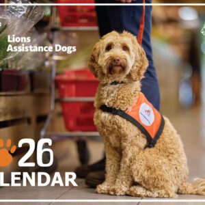 Lions Assistance Dogs 2026 calendar