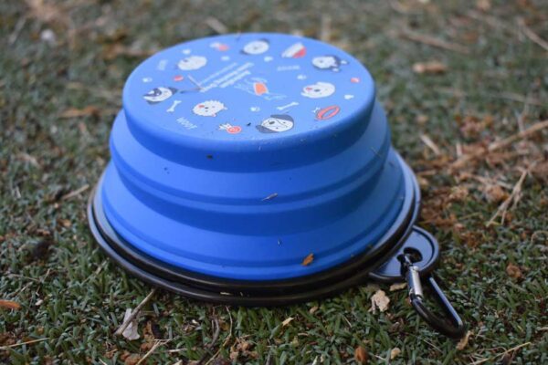 Lions Assistance Dogs collapsible dog bowl