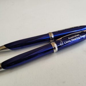 Lions Assistance Dogs corporate blue pen