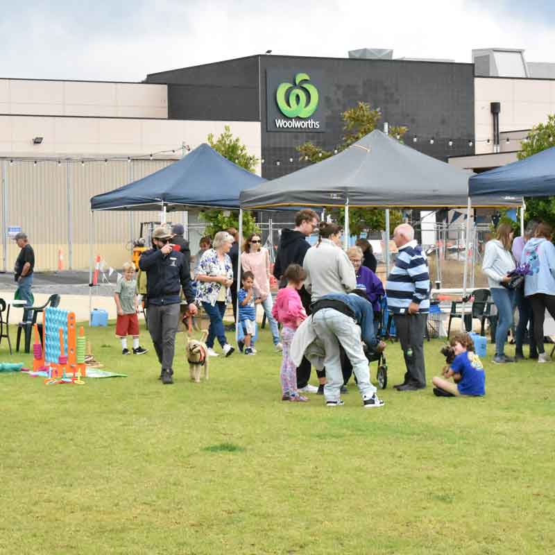 Pups in the park event - Lions Assistance Dogs