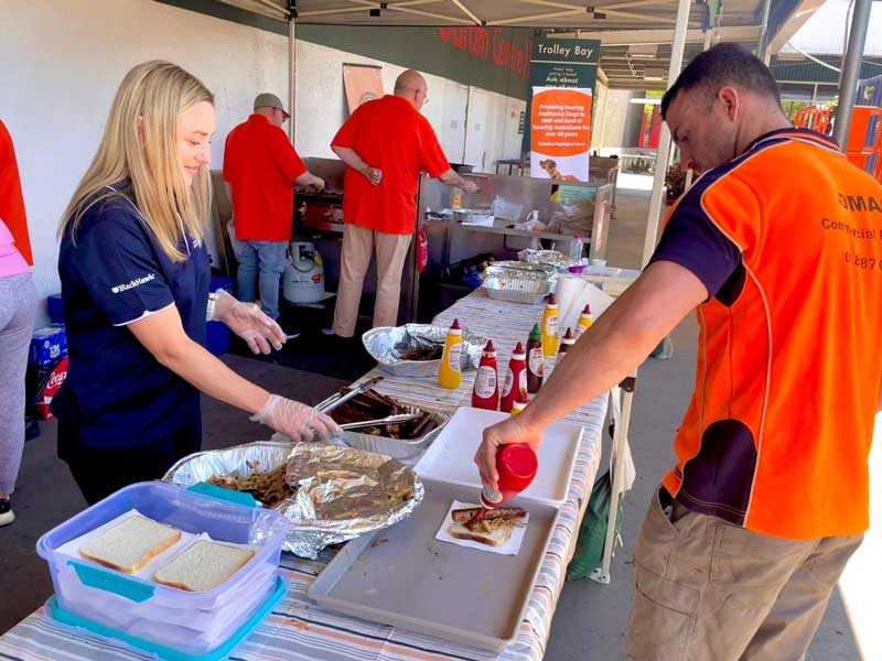 Host your own event Bunnings BBQ - Lions Assistance Dogs