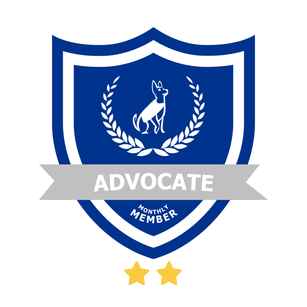 Advocate membership badge