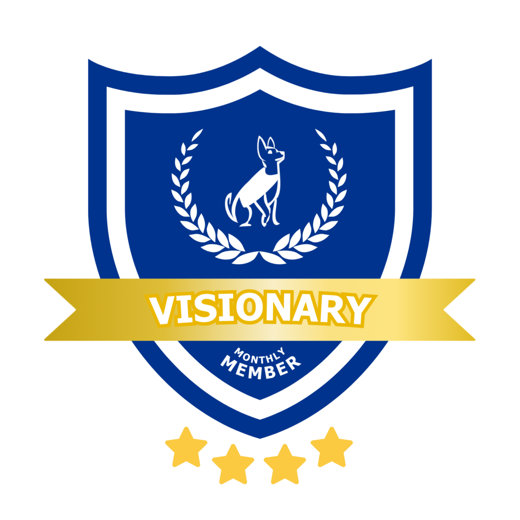 Visionary membership badge