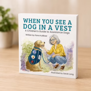 Children's Book - When you see a Dog in a Vest by Fiona Kuilboer