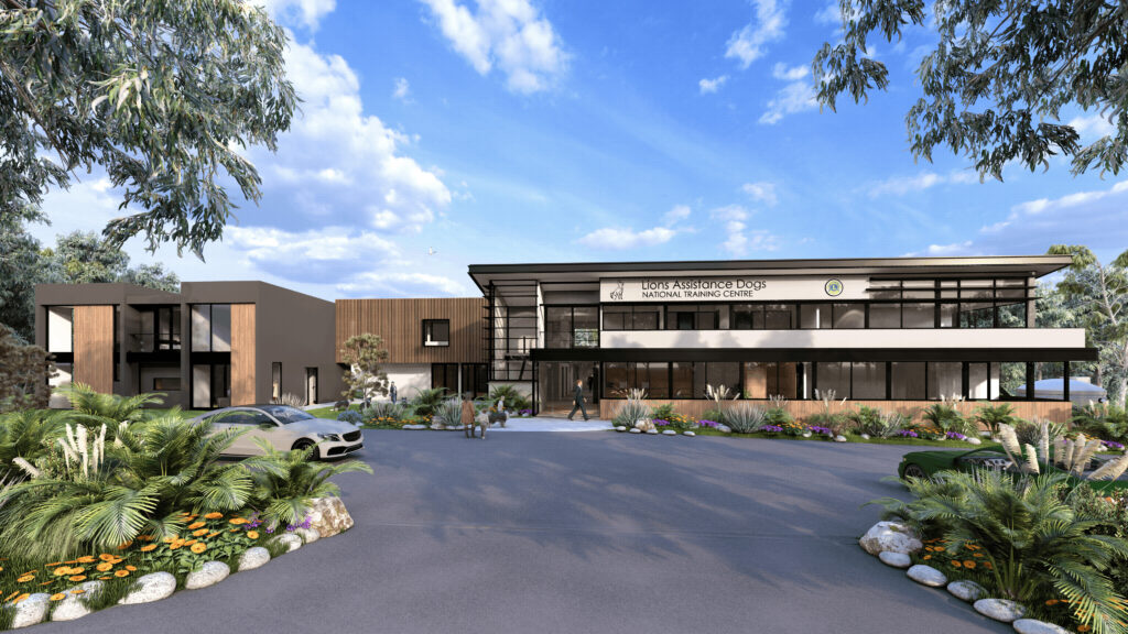 Lions Assistance Dogs National Training Centre Revelopment Render